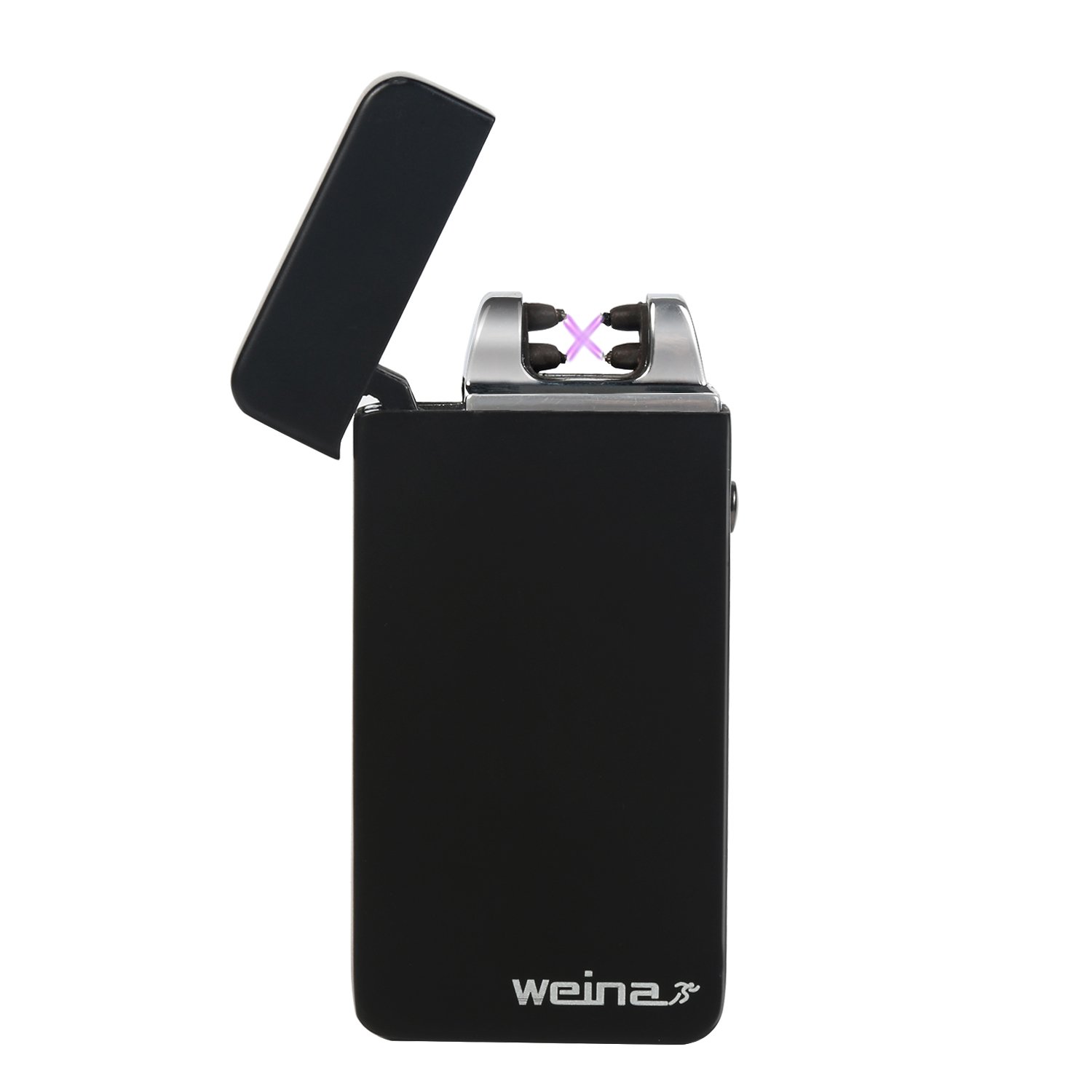 Encendedor de Doble Arco Sin Llama WEINAS® Mechero Eléctrico USB Recargable Resistente