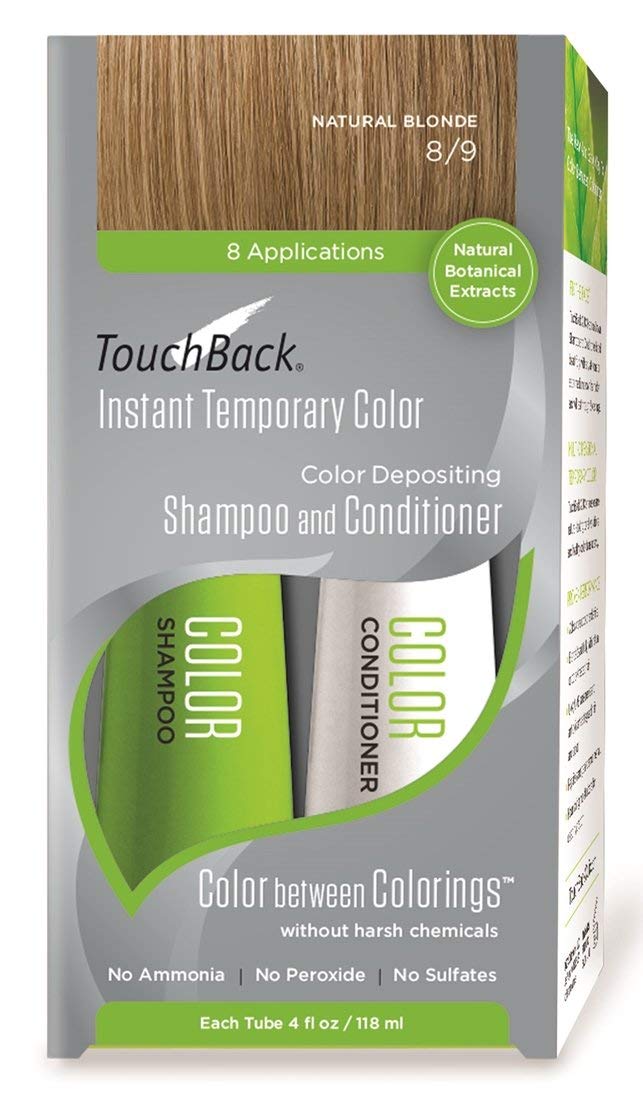 TouchBack Natural Blonde Color Shampoo and Conditioner Set
