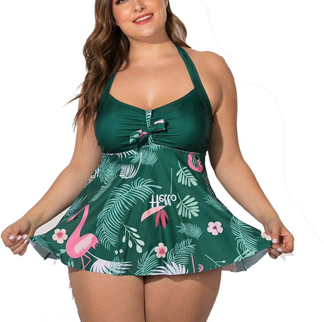 plus size skirt swimsuit