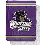 Whittier College Blanket, 60"x80" Primary