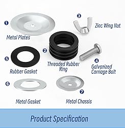 4 Inch Mechanical Pipe Test Plug – End of Pipe