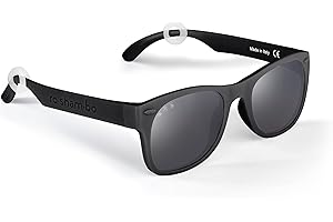 ROSHAMBO BABY ROSHAMBO Unbreakable Kids Sunglasses – Girls Boys Youth 5-10 years – Polarized Lens with UVA/UVB Protection, Assembled in USA