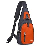 Y&R Direct Sling Bag Sling Backpack,Shoulder Chest Crossbody Bag Purse Nylon Lig