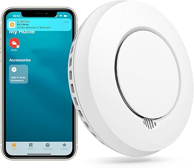 meross Interlinked WiFi Smoke Alarm Hub Required HomeKit SmartThings