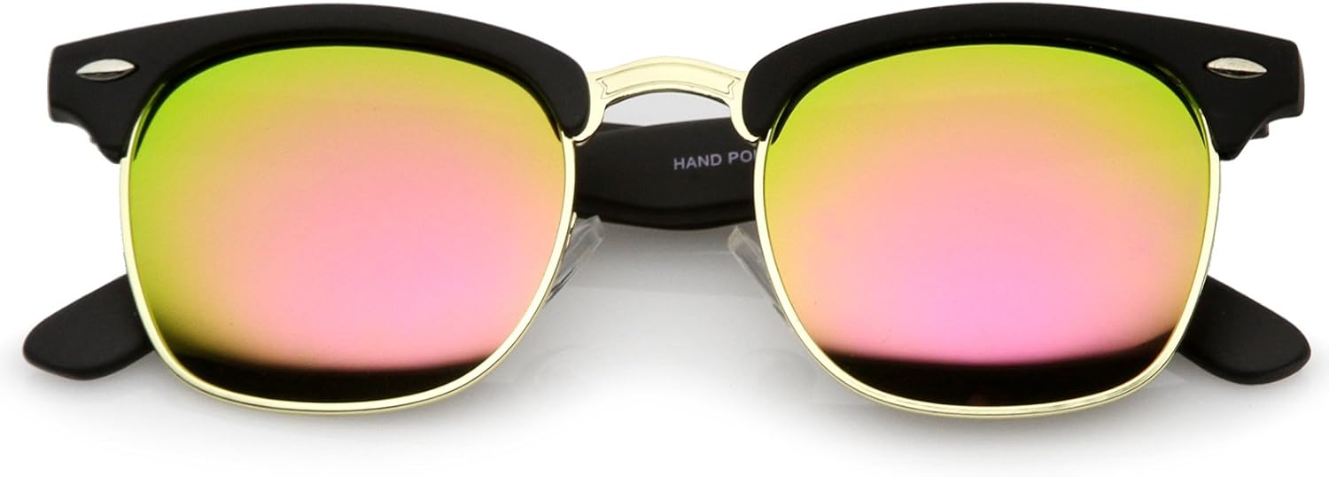 pink rimmed sunglasses