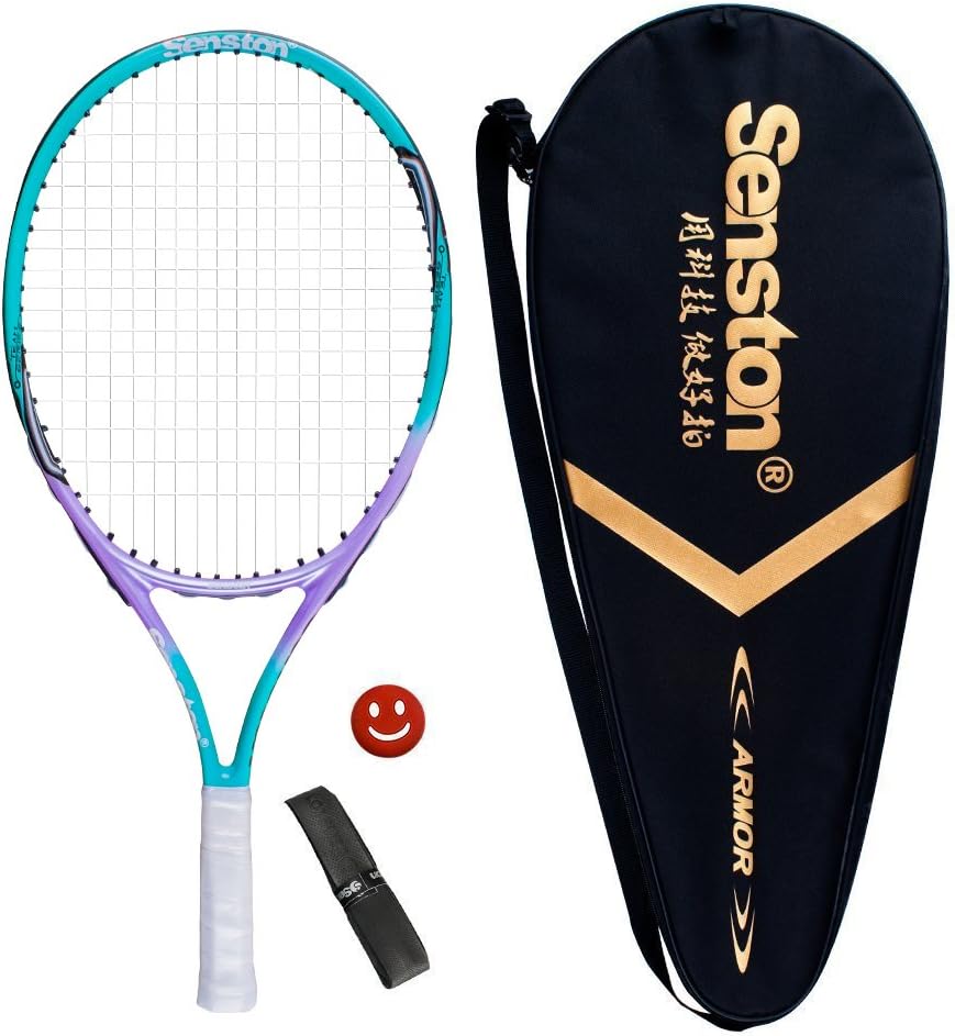 Senston 19" 23" Kids Junior Tennis Racquet for Kids Children Boys Girls Tennis Rackets with Racket Cover : Sports & Outdoors