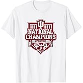 Indiana Hoosiers National Champs 2025 Football Official Logo T-Shirt