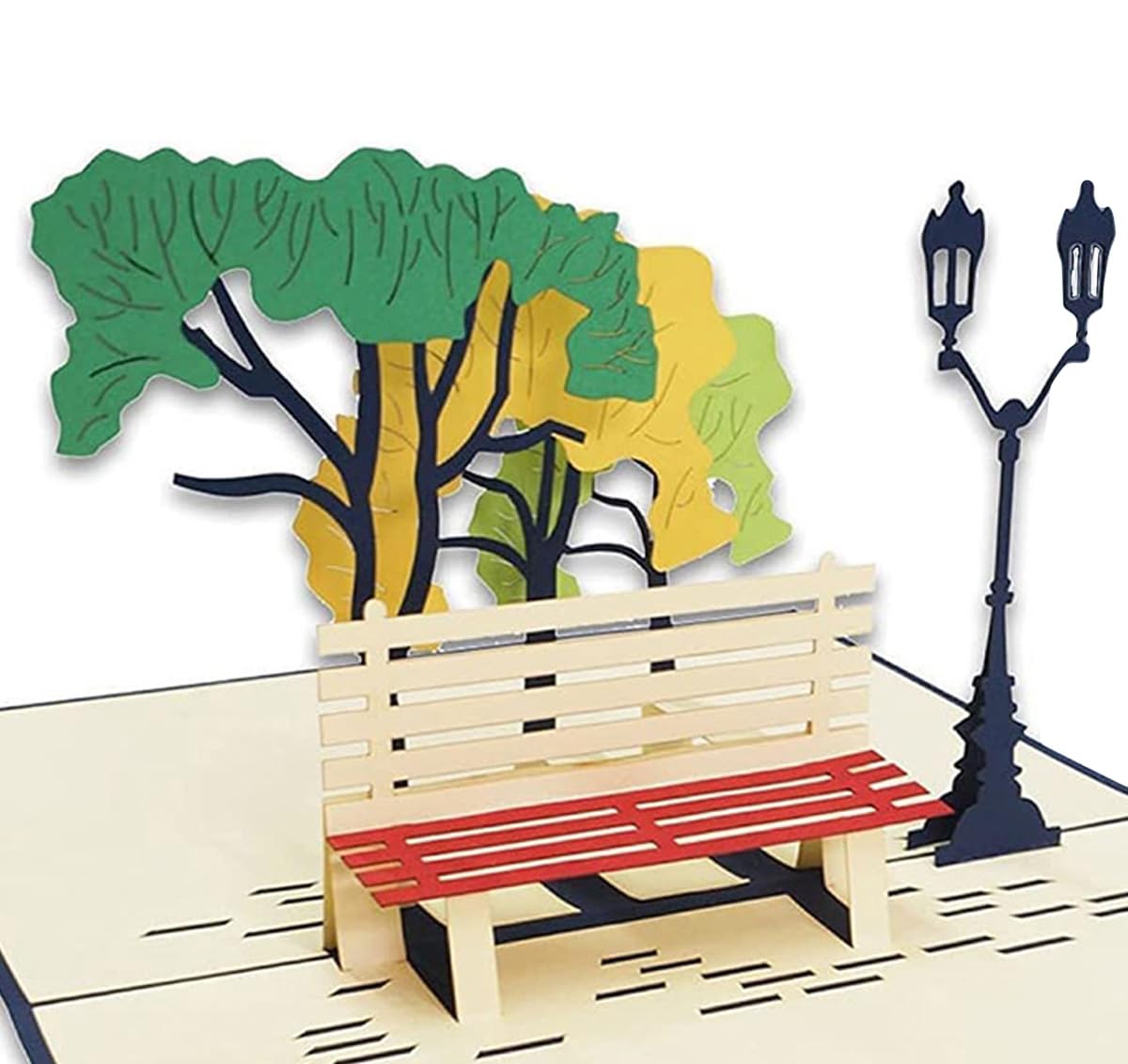 Lin 17384 3D Pop Up Card with Envelope