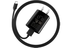 OLORT Micro-USB 5V2A Charger 10Ft Cable for Samsung Galaxy Tab A 10.1”(2016) SM-T580; Tab A 8.0" SM-T290; Tab E 9.6"/8.0" SM-T560/T37; Tab A 7.0"/9.7" SM-T280/T550; Tab 3/4 Charger with 10ft Charging Cord
