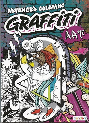 Bendon Graffiti Art Advanced Coloring