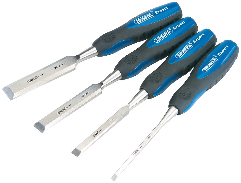 Draper Expert 89726 4-Piece Soft-Grip Chisel Set