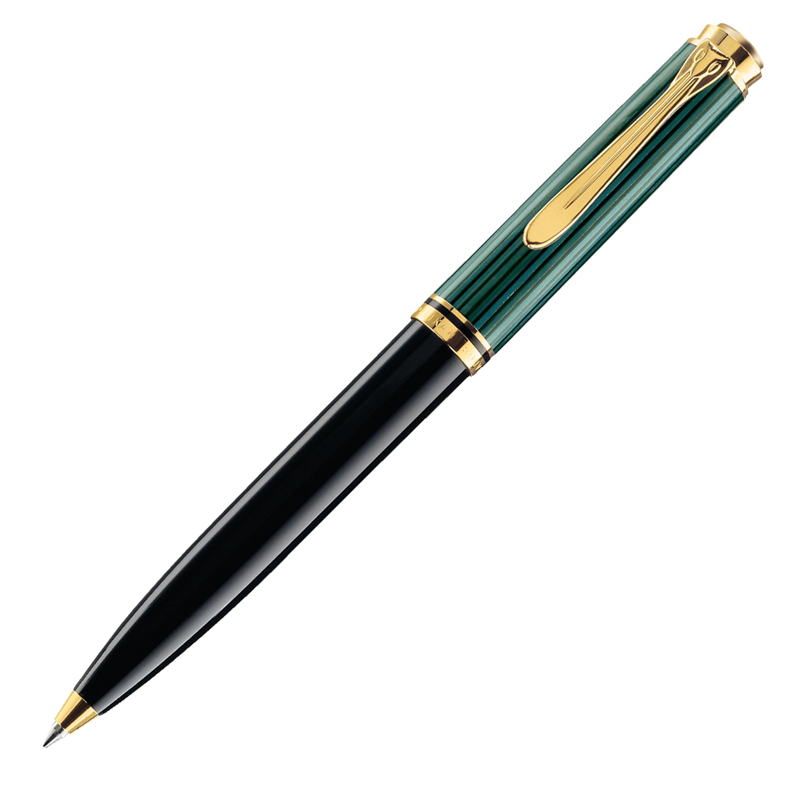 Pelikan K600 Sovereign Ballpoint Pen - Black/Green