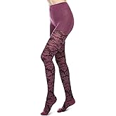 MeMoi Women's Floral Paisley Patterned Sweater Tights