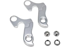 AUTUT 2 Pcs Universal Derailleur Hanger for Cyclocross, Mountain, Road Racing Bike