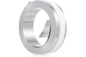 Non-Adhesive Aluminum 3D Manual Embossing Tape Label Maker Refill Compatible with M1011 M11 Makers