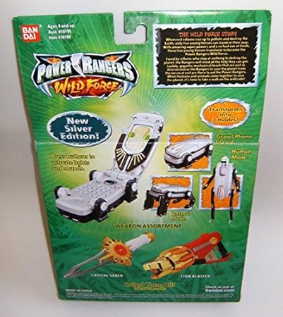 power rangers wild force phone