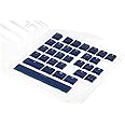 Ducky Navy Backlit 31 Key OEM Profile Double Shot ABS Rubber Keycap Set