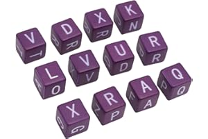 Pongnas Dice Word Game, Educational Fast Paced Strategic Play with Thousands of Letter Combinations for Vocabulary Building, 