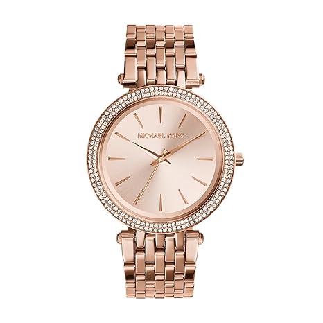 Darci Analog Gold Dial Womens Watch - MK3192