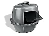 Van Ness Pets Large Enclosed Corner Cat Litter Box