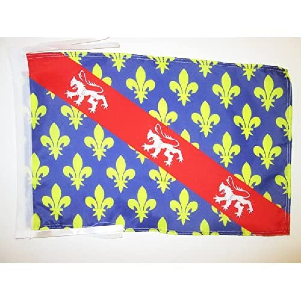 AZ FLAG - French Department of Creuse Flag - 18'' x 12'' - 100% Polyester France - Creuse Small Banner with Two Cords - Fade Resistant - Vivid Colors - 18x12 in - 45x30 Cm — image 1