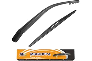 Rear Wiper Arm Blade, for Subaru Forester, Outback, Impreza 2002-2016 - MIKKUPPA Back Windshield Wiper Assembly Replacement