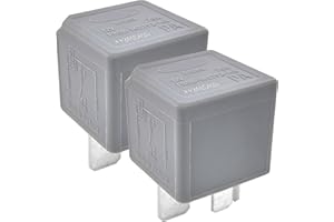 SONZROD 2-Pack F80B-14B192-AA Relay - 70A 12VDC 4-Pin SPST Replacement V23136-J4-X62, Compatible with Ford 2000-2023 Focus, Mondeo, Fiesta, Repairs Fuel Pump, Cooling Fan and Electrical Faults