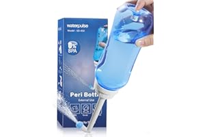PropoDusche Peri Bottle for Postpartum & Perineal Care,Portable Travel Bidet for Personal Hygiene Cleaning,16.9 OZ （1 Blue ）