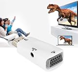 Sonew HDMI Female to VGA Female Adapter Converter 1080P Audio Output for PC view 3