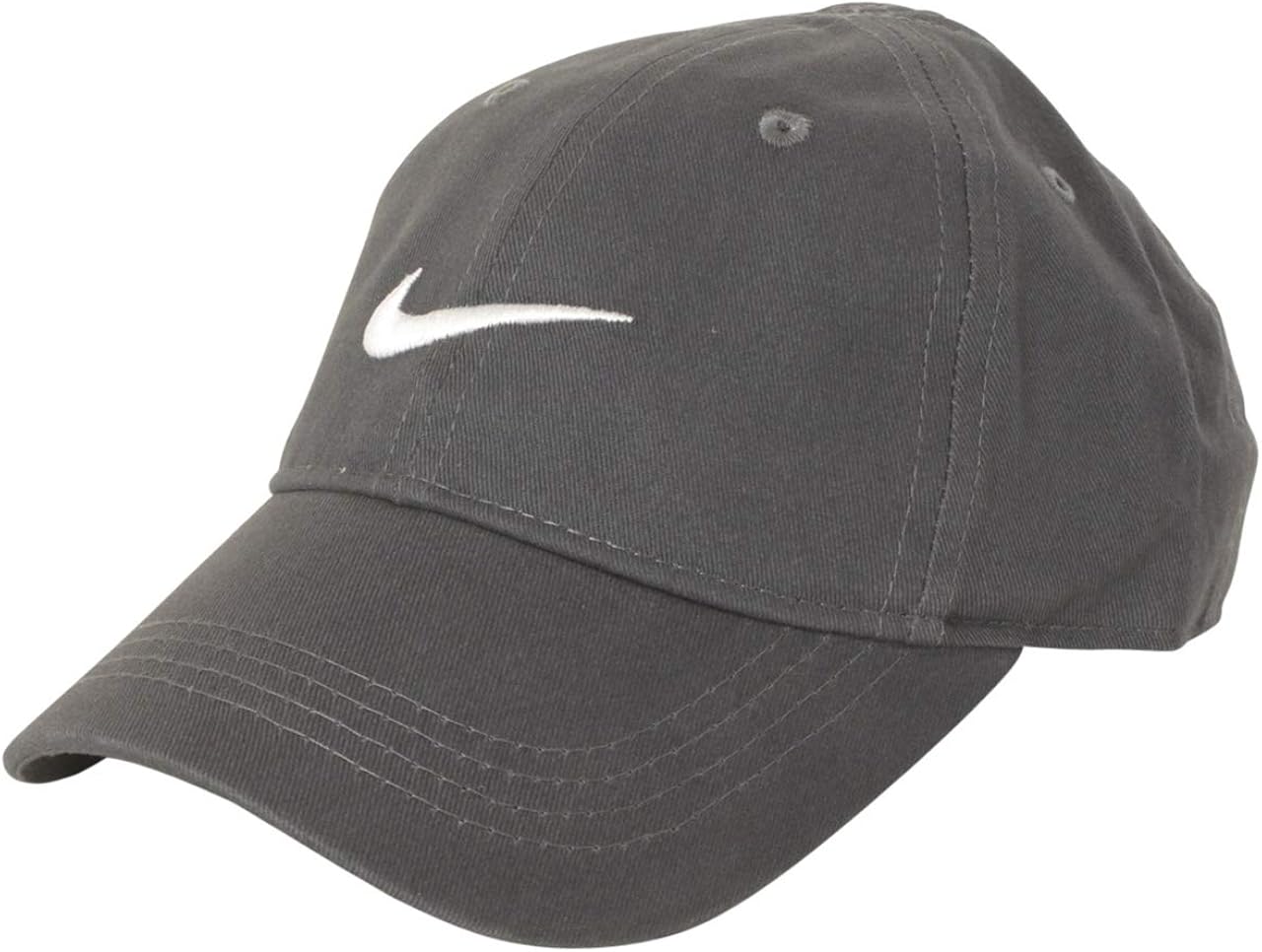 Nike Solid Swoosh Cotton Baseball Cap Sports & Outdoors