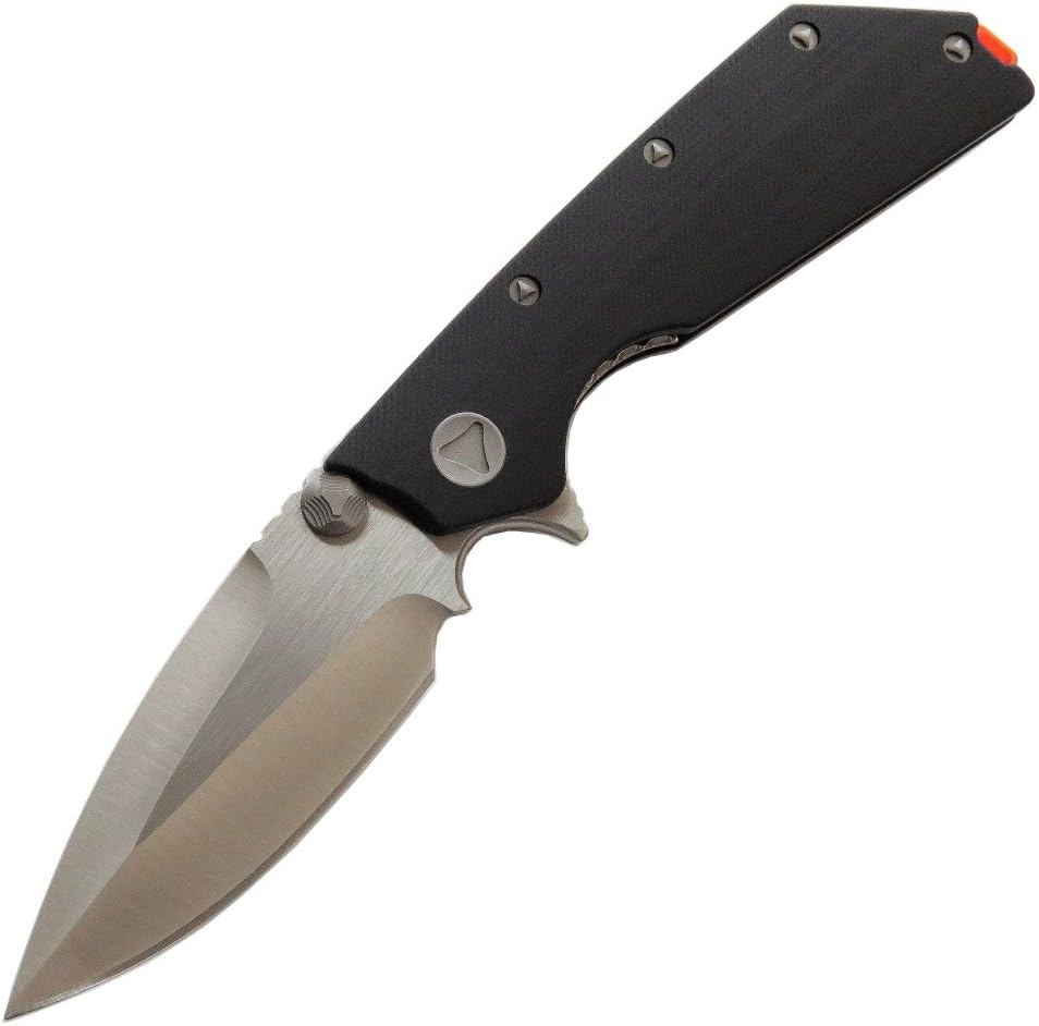 Eafengrow EF335 Tactical Folding Knives D2 Blade and G10 Handle,5 inch Closed EDC Pocket Folding Knife with Clip
