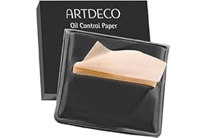 ARTDECO Oil Control Paper - Oil-Absorbing Blotting Paper - Gives Your Complexion a Matte Finish - Refill Pack with 100 Sheets - For Makeup - For Oily Skin - Easy Take Out Design - Face Wash - 100pcs