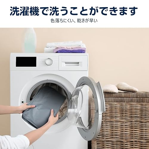 AiQInu トラベルポーチ 7点セット 撥水性素材 アレンジケース トラベルポーチ セット 洗面用具 旅行用 出張 衣類 整理 便利グッズ 下着収納 吊り下げ 小物入れ パッキングポーチ 旅行用ポーチ Travel Pouch - サムネイル 5