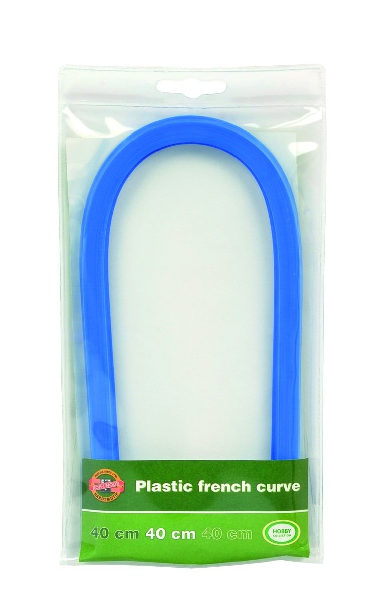Koh-I-Noor 40 cm 717018 Flexible Curve, Blue