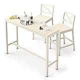 Cozyman Outdoor Bar Height Table and Chairs Set, 3