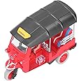Pull Back Thai Tricycle, 3 colors, Simulation Alloy Tuk Tuk Car Model Toy Children Vehicle Toy(Red)