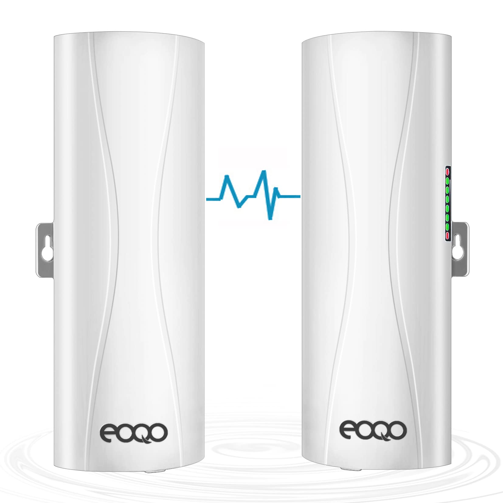 Photo 1 of Point to Point Wireless Bridge Outdoor,5.8G 100Mbps WiFi Bridges with 14dBi Antenna 3KM Starlink WiFi Extender with Ethernet Port for Starlink and Home Internet Network Extension 2-Pack