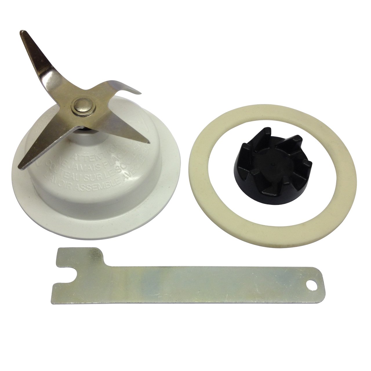Replacement Blender Jug Service Kit 2, Blender Cutter Assembly with Short Blades. Compatible