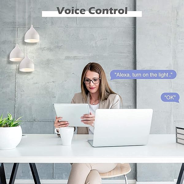 Wifi Interruptor Alexa 3 Gang Etersky Interruptor Inteligente Compatible con Alexa y Google Home Interruptor Pared Luz Control APP Smart Home Interruptor Tactil con Temporizador Neutral Requerido