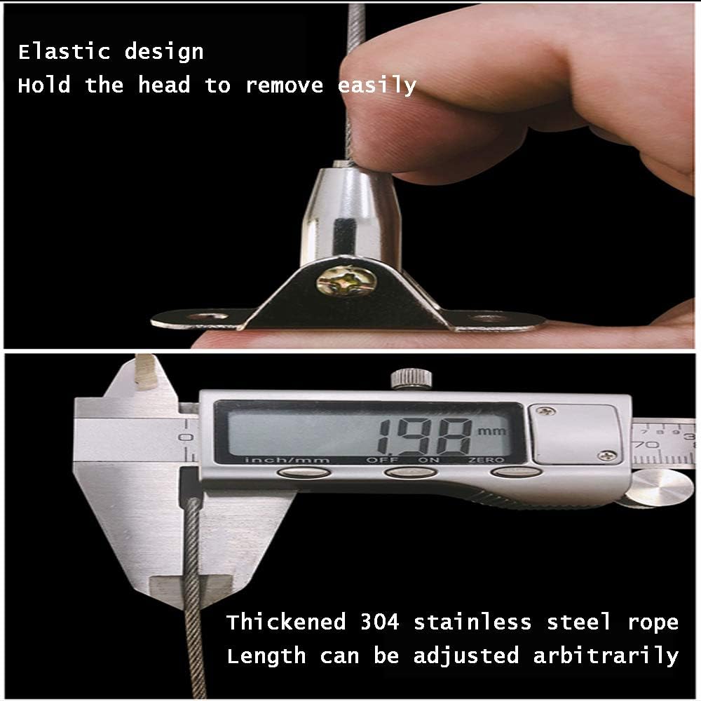 4 Pack Metal Furniture Straps,Anti Tip Furniture Wall Anchors for Baby