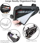 Eyein Bike Triangle Frame Bag Front Handlebar Pouch Waterproof Reflective view 5
