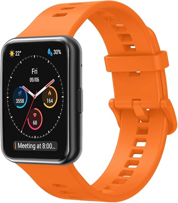 Strap for Huawei Watch FIT, Silicone Breathable Amazon.co.uk Electronics