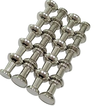 STOBOK Mini pasadores magnéticos de empuje Refrigerador Imanes de ...