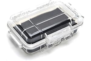 OCHINE Plastic Waterproof Box Case Container Waterproof Shockproof Box Waterproof Dry Box Waterproof Cases Organization Locker Box Portable Dry Storage for Boat, Fishing Tackle, Phone, Camera, etc