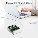 HiQuick LCD 4-Slot Battery Charger for AA/AAA Ni-MH Ni-Cd 1.2V Type C Input view 7