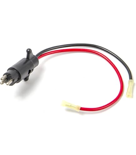 TXRXIZ Prise 3 fils de calibre 12 à 24 V pour moteur de pêche à la traîne, compatible avec Minn Kota Marine Bateau Kayak Prise étanche et réceptacle pour moteur à la TXRXIZ Prise 3 fils de calibre 12 à 24 V pour moteur de pêche à la traîne, compatible avec Minn Kota Marine Bateau Kayak Prise étanche et réceptacle pour moteur à la