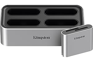 Kingston Workflow Station with SD Reader | Customizable USB 3.2 Gen 2 Dock | Support up to 4 Readers | WFS-S
