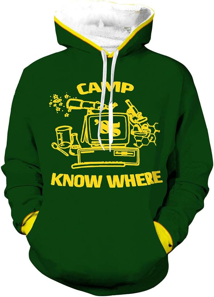 WKS Stranger Things 3 Robin Hoodie,Scoops Ahoy Steve Costume Dustin Hoodie Halloween Cosplay Sweatshirt Jacket for Swag Teen (S, Green)