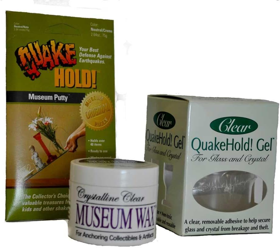 3-Pack Museum Hold Set - Putty Wax and Gel