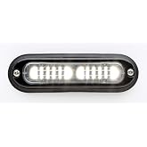 Whelen, Ultra Thin, ION, T-Series, Super-LED, Flush Surface Mount, Light Head, White, Part# TLIC